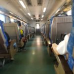 기차안 모습 풍경/Inside train