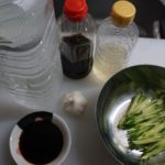 오이냉채만들기 이미지 cucumer dish  식재료