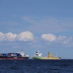 무역선/컨테이너/ 바다  Container ship