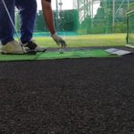 동영상VIDEO/골프연습장 아이언샷 연습영상(하체 아래부분)-저작권무료영상