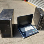 [무료사진/저작권무료사진 ] 낡은컴퓨터/노트북 컴퓨터